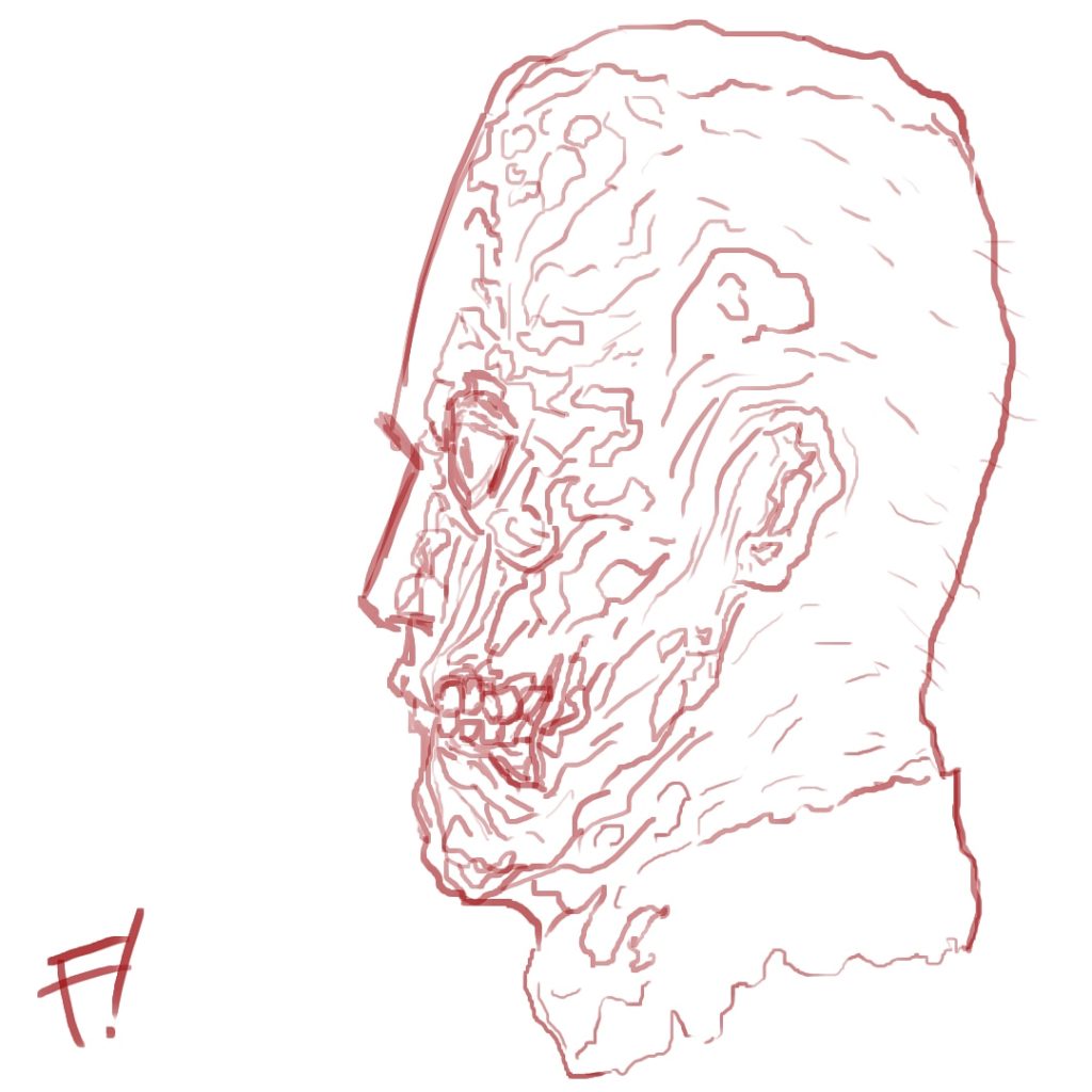 TwoFace / Harvey Dent, drawn by F!