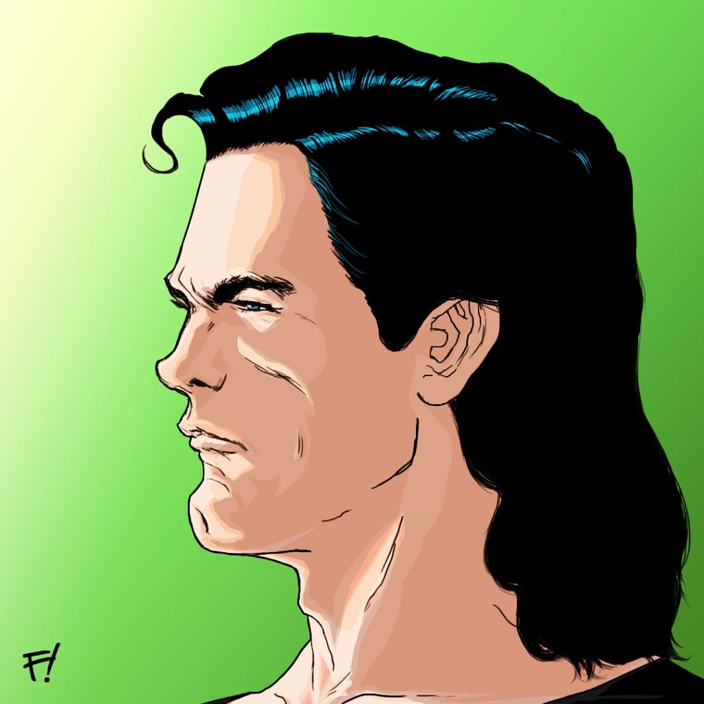 Superman Side Profile - Death and Return of Superman - Final Colours, drawn by F!